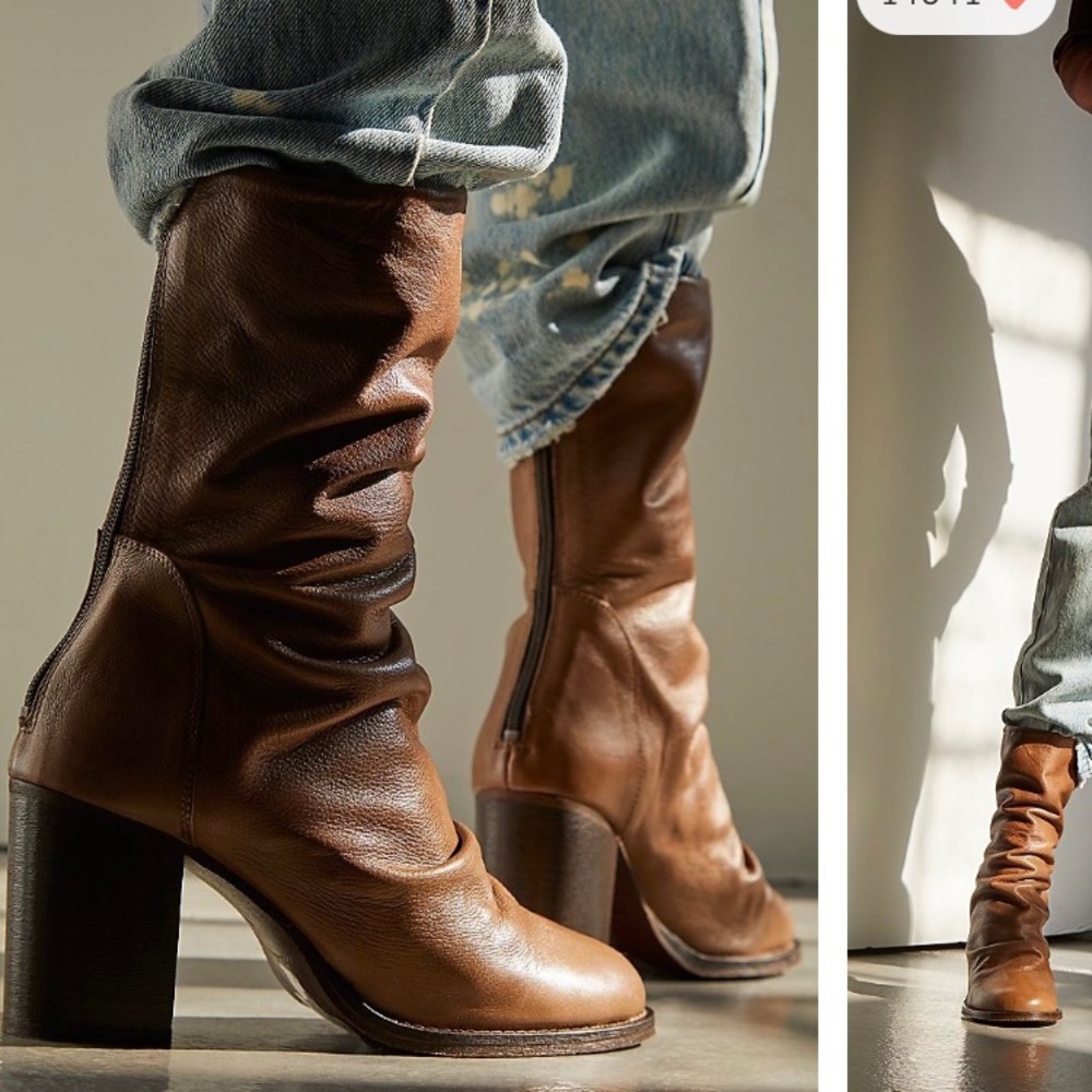 COPY - Free People Elle Block Heel Boots
